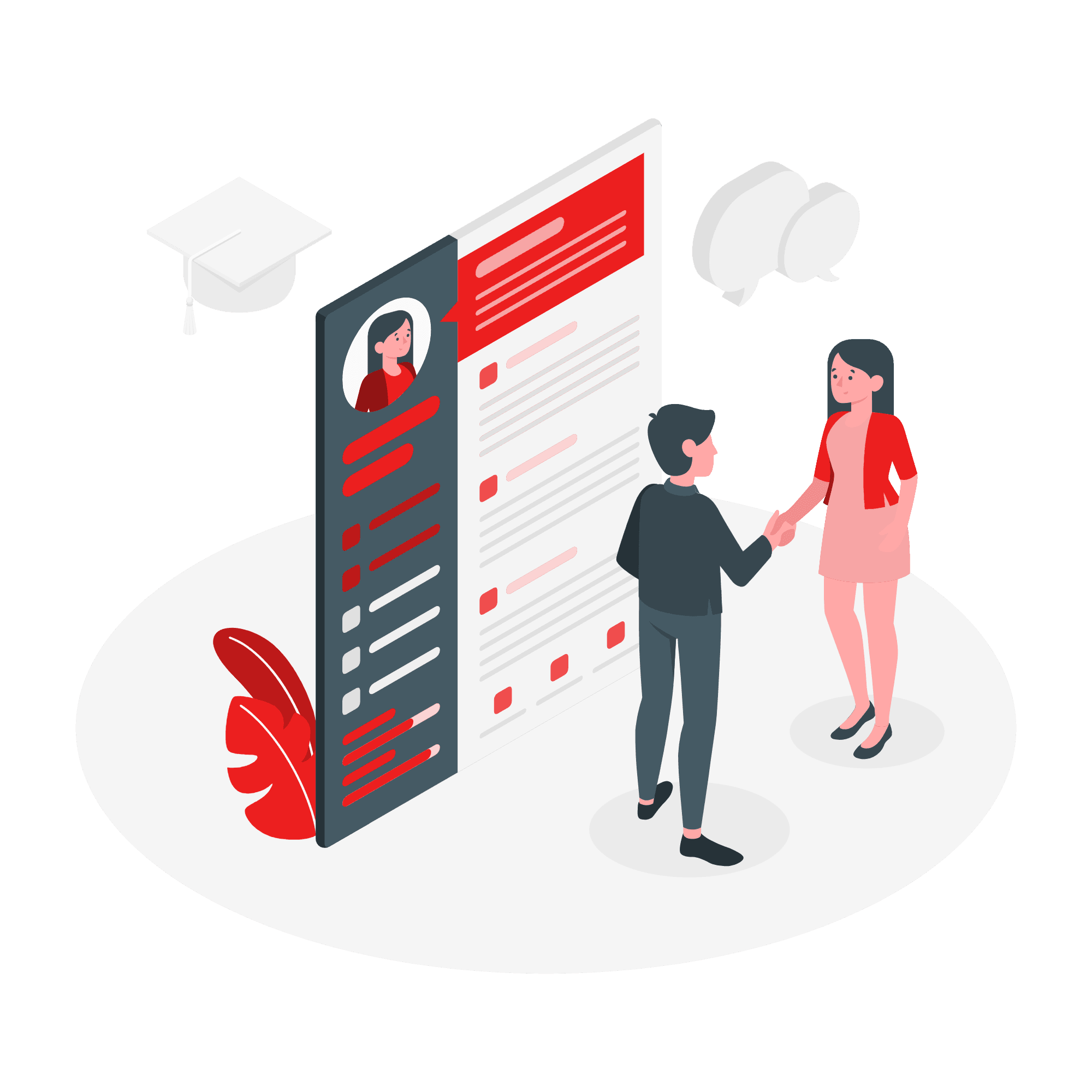 Premium job portal interface